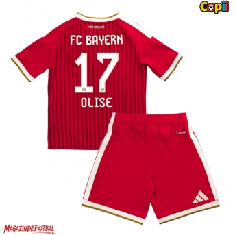 Bayern Munich Michael Olise #17 Echipament de Fotbal Replică 2026-27 Copii Acasa (+ Șorturi)
